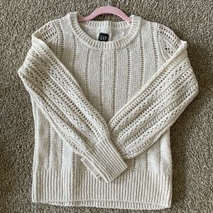 Gap eyelet sweater